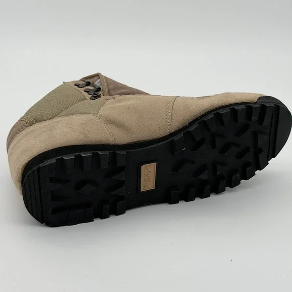 Vintage Merrell Light Traveler Mens 12 Narrow Hiking Boots Tan Suede Outdoors - Picture 11 of 11